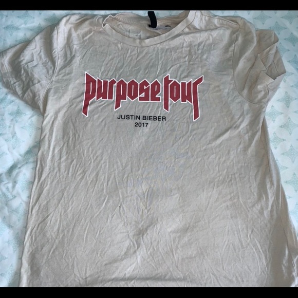 Justin Bieber Purpose Tour Shirt - Picture 1 of 3